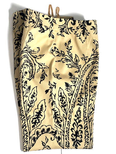 Talbots Women’s Pants Size 6 Beige & Black Print Straight Leg - Picture 22 of 22
