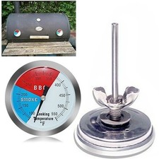 Image of BBQ Thermometer 100-550?H Barbecue Grill Stainless Steel Brand New