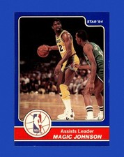 1984-85 Star Award Banquet Set-Break # 17 Magic Johnson EX-EXMINT *GMCARDS*