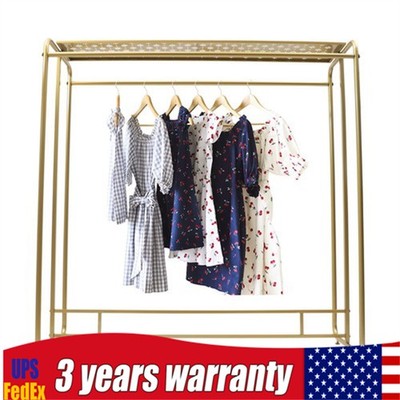 Metal Clothing Rack For Boutique Garment Display Rack Heavy Duty Coat Hanger