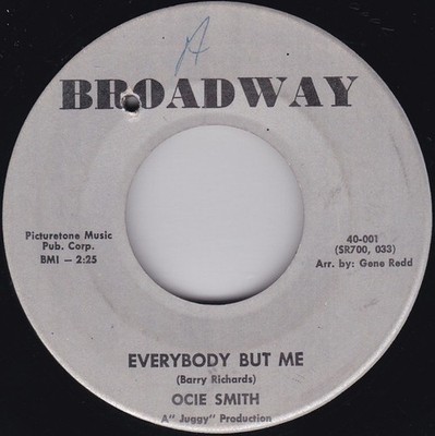 Ocie Smith - Everybody But Me / Mr. Night, 7'', (Vinyl)