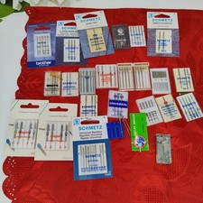 HUGE Lot Of Assorted Sewing Machine Needles Schmetz Brother Inspira Diff Kind