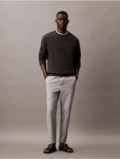 Calvin Klein Men's Pull On Pant, Gray, 2XL