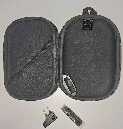 Bose QuietComfort Case Used w/New Flight Adapter, New 3.5mm Cable, No Headphones - Picture 2 of 8