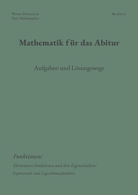 Mathematik fr das Abitur: Booklet 6 by Werner Domaratius (German) Paperback Book