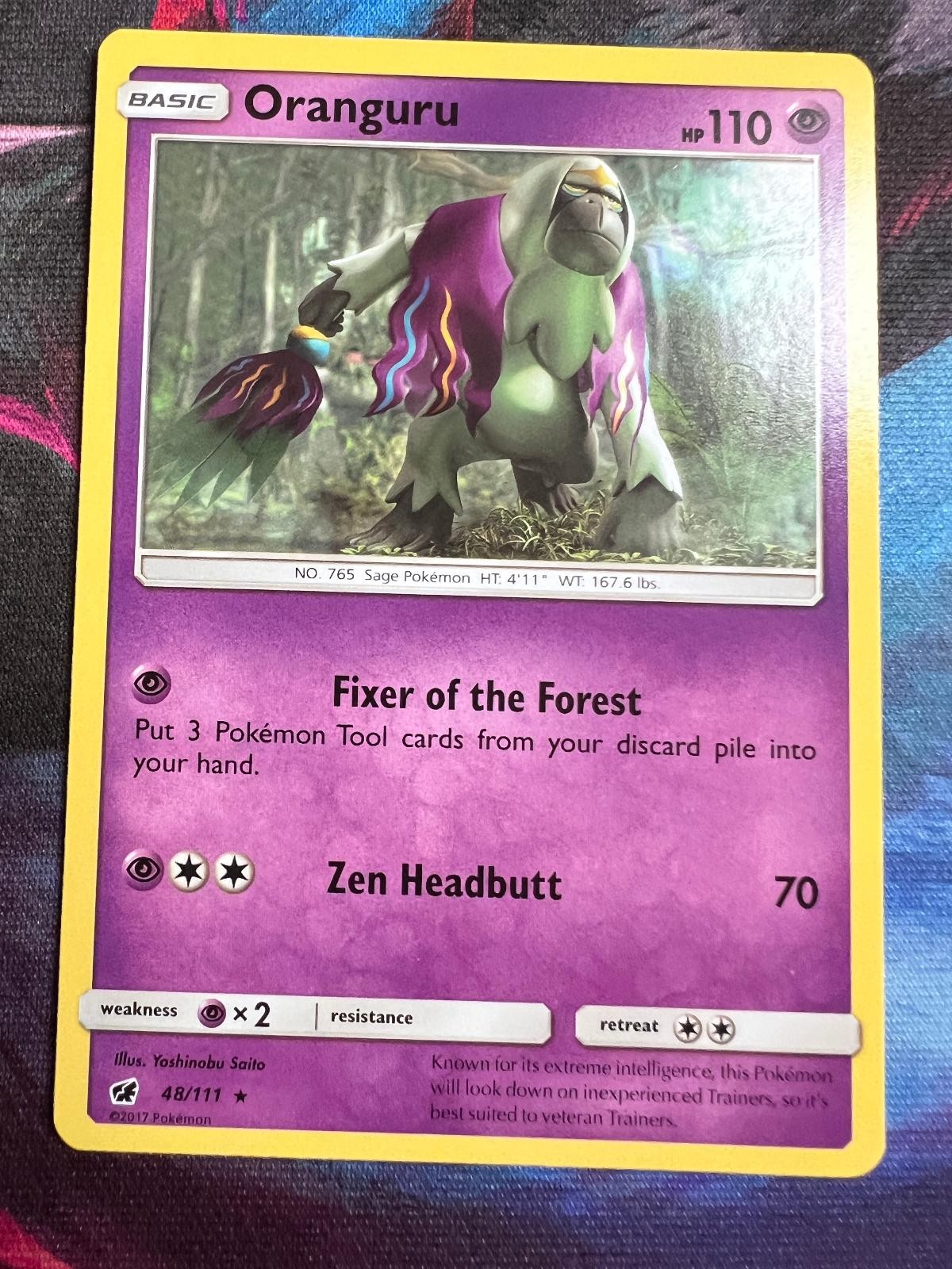 ORANGURU 48/111 R CRIMSON INVASION POKEMON NM/M