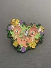 BAMBI DISNEY 1942 cartone animato spilla cartoni animati toppa badge nuova...