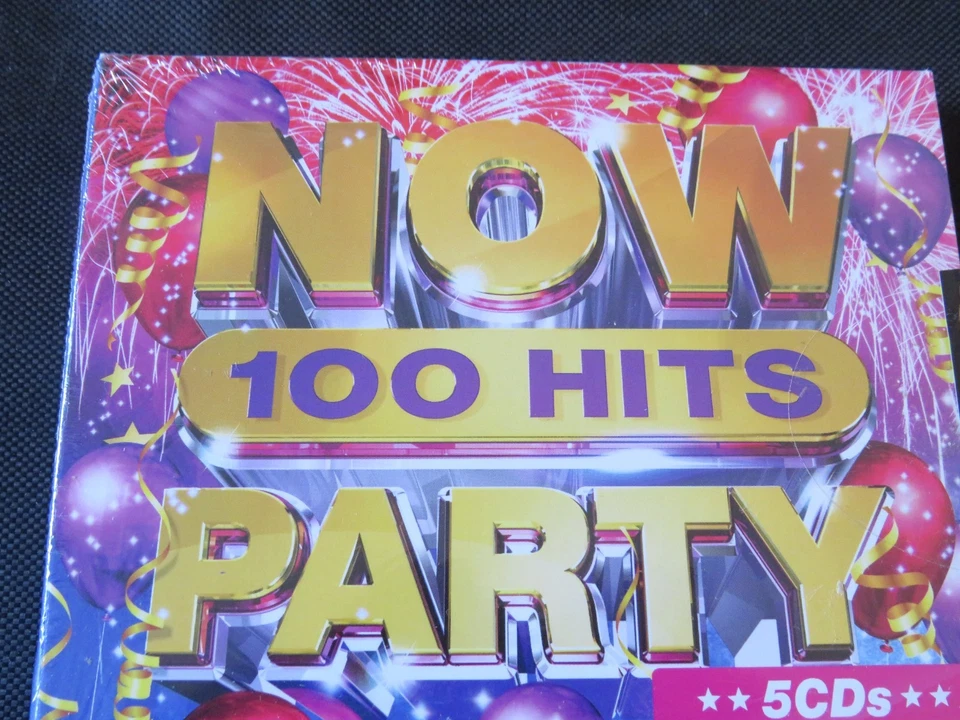 Various Artists - Now 100 Hits Party (SEALED 5 x CD 2019) 80s 90s 00s 10s DISCO - Image 2 of 4
