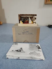 Sebastian Miniatures Colonial Kitchen Vintage #6251 - New  - Signed 