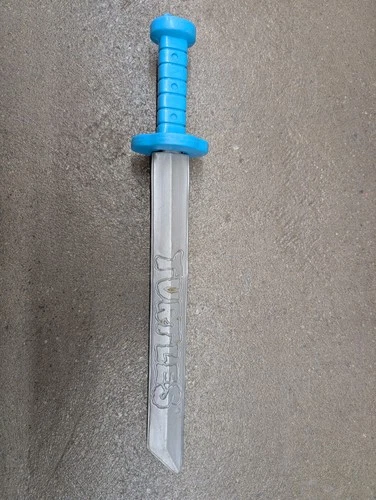 TMNT LEONARDO Sword Ninja Turtle Battle Fun Set  Accessory Vintage Playmates