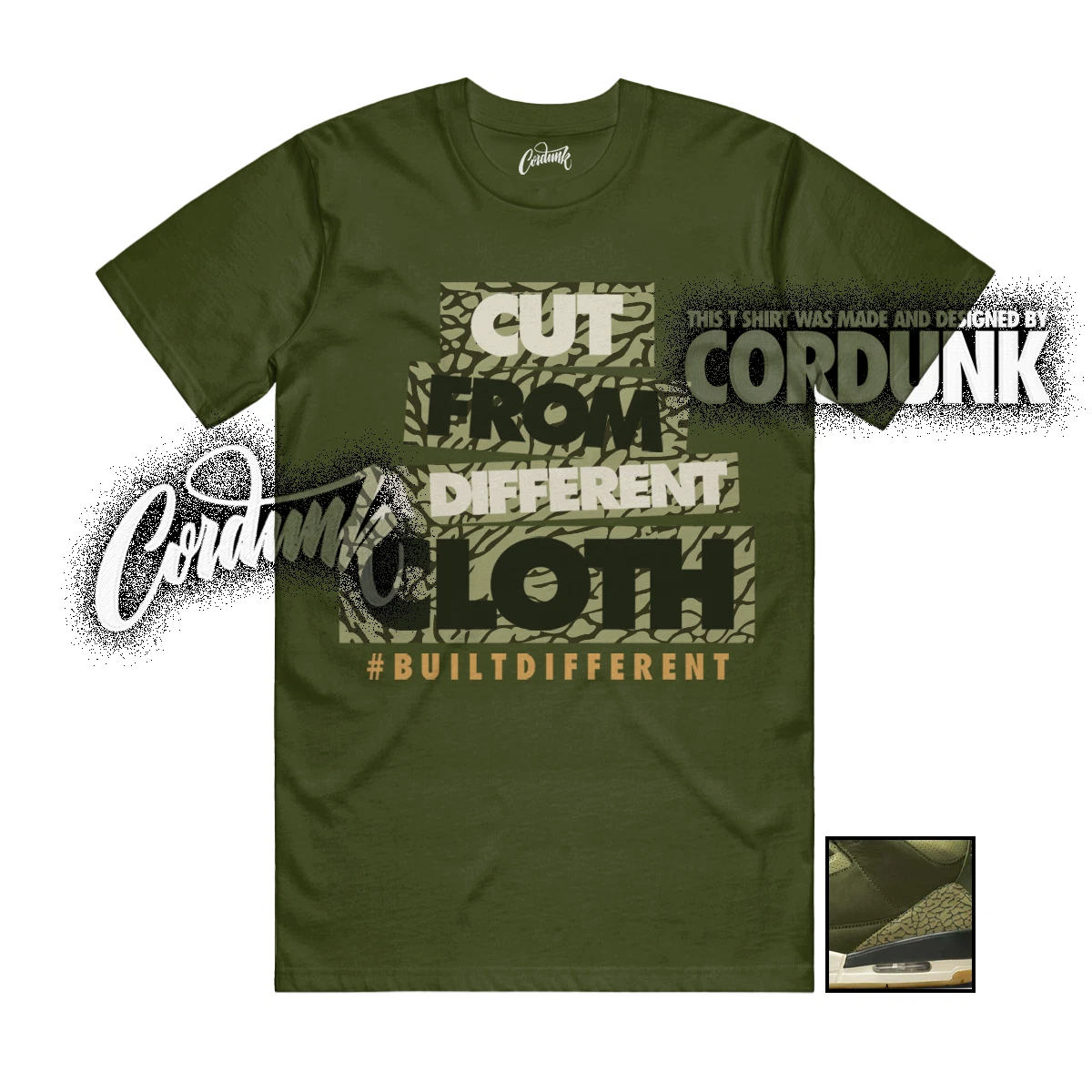 3 Family Affair Medium Olive Sequoia Neutral Olive Sail T Shirt Match CLOTH