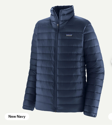 Patagonia Down Sweater Jacket - New Navy - Men's Size M - 84675 | eBay