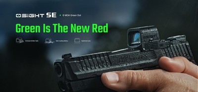 Osight SE 6 MOA Green Dot Sight with Enclosed Optic | eBay