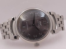 IWC DA VINCI IW356602 AUTOMATIC WITH PAPERS GREY DIAL YEAR 2018 STEEL WATCH 7