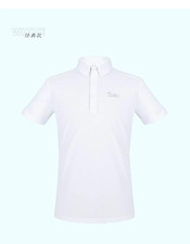 Horse Riding Male T Shirt Navy Color Man Racing Uniform Ride Horse Clothes Equin