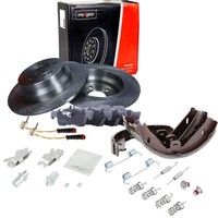 Maxgear Bremsscheiben 300Mm BeläGe Wako Bremsbacken Set Hinten FüR Mercedes W212