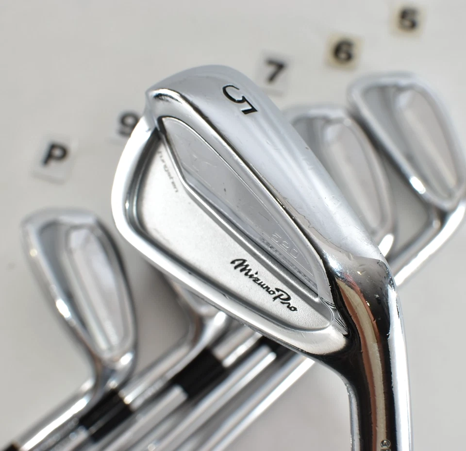 Mizuno Pro 520 6p 5-6-7-8-9-Pw RH Golf Men Club Iron Set Modus3 Tour120 Stiff - Image 3 of 4
