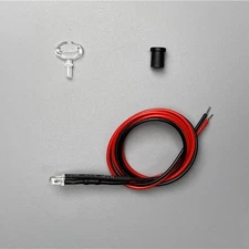 LED Light Dashboard Interior Decoration Parts for 1/14 1/16 RC Tractor Truck HOM