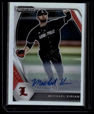 2021 Panini Prizm Draft Picks #PDP173 Michael Kirian Silver