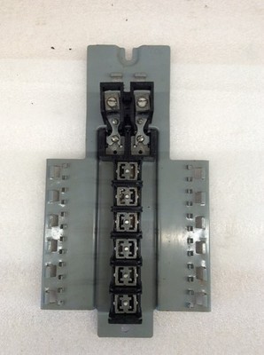 Federal Pacific 100A 6 Space MLO Circuit Breaker Interior Load Center Guts Only