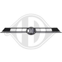 Diederichs Frontgrill KüHlergrill Gitter Schwarz FüR VW Polo AW1 BZ1