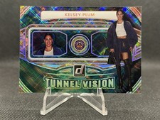 KELSEY PLUM 2026 PANINI DONRUSS WNBA TUNNEL VISION DIAMOND PARALLEL #10