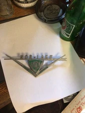 7” Long DIE CAST EMBLE NOR LAKE HUDSON WIS , REFRIGERATOR PLANT ADVERTISING . WI