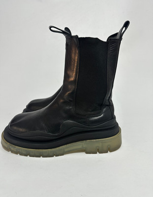 Bottega Veneta Leather Chelsea Boots Men's Size: 41 | US 8.5| 8 UK