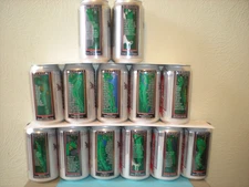 13 Different Michelob Light/Dry Golf Cans Empty, Collectible Craft beer cans