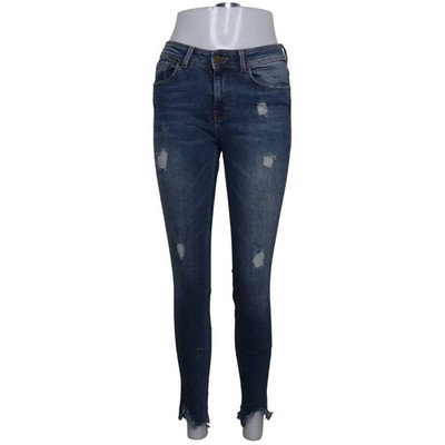 Zara Basic, Jeans, Größe: 38, Z1975 DENIM, Blau, Baumwolle/Elasthan #MWh