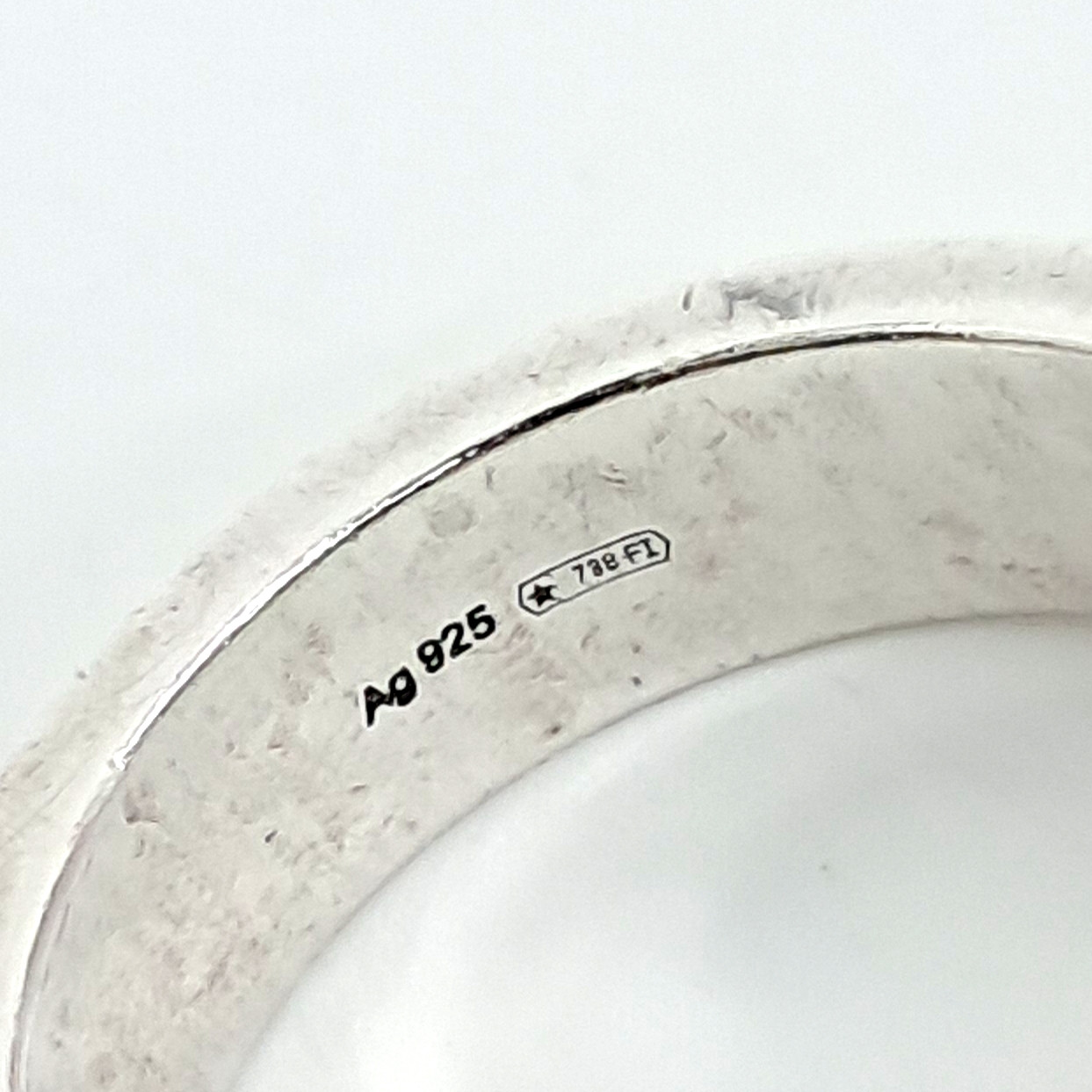 Gucci Silver Ghost Ring 18cm Used - image 1