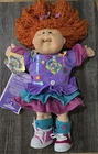 Cabbage Patch Kid Designer Line Doll Girl Red Hair Green Eyes Freckles Paperwork