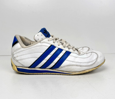 Adidas Adi Racer Low GoodYear Driving Sneaker weiß blau Turnschuhe UK Größe 8