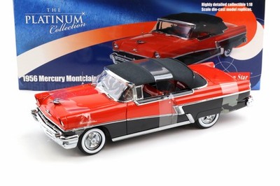 1:18 Sun Star 1956 Mercury Montclair Closed Convertible Carousel red/ Tuxedo bla