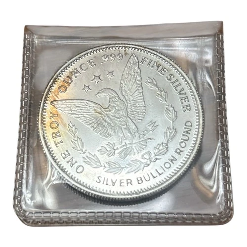 Proof Morgan Dollar Design 1 oz .999 Fine Silver Round One Troy Ounce