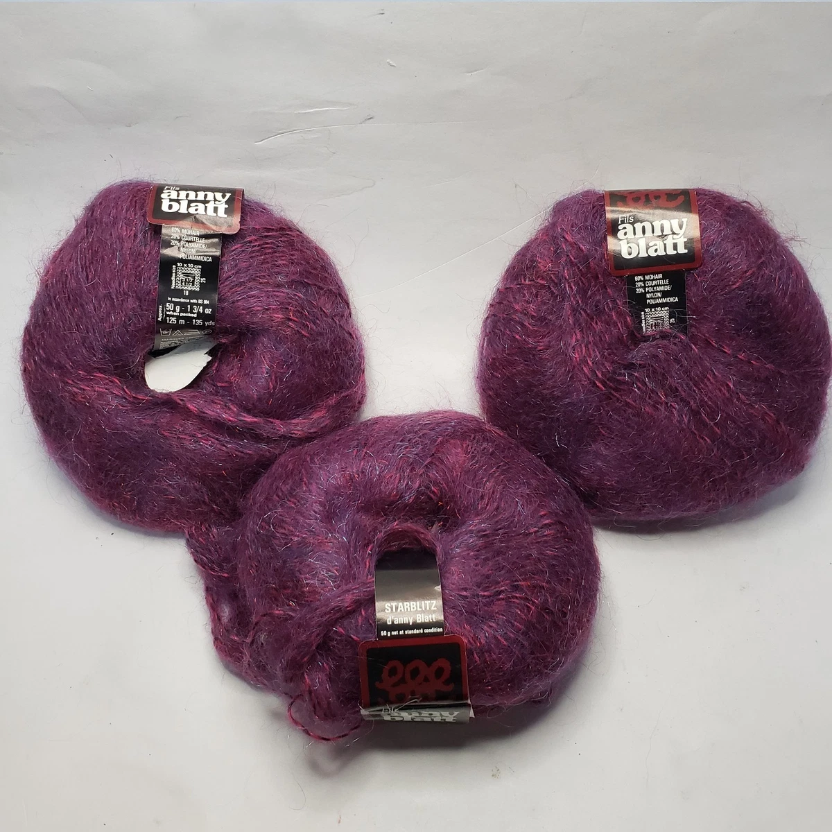 Pelotes Laine Anny Blatt Kid Mohair - Turquoise - Aiguille 4,5/5