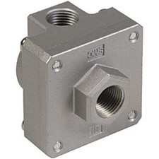 1PC SMC CORPORATION NAQ3000-N03 Valve, Exhaust, 3, 3/8 in., NPT, 3/8, Aluminum