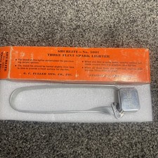 VTG Shurlite No. 5001 Three Flint Spark Lighter Welding Torch Ignitor With Box