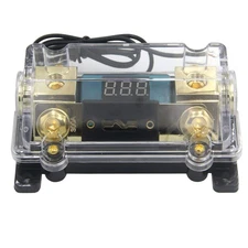 300A Fuse Holder,Car Stereo Audio Led Display Digital Voltage Inline ANL Fuse...