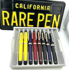 SAILOR Fountain Pen LOT of 8  21K NIBS Profit & Pro Gear  Mint or Unused