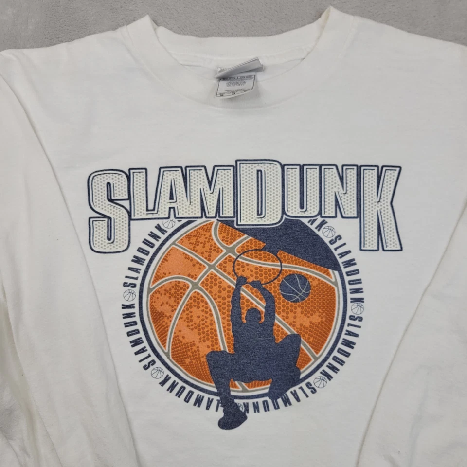 Camisa De Colección Niños Manga Media Larga Cuello Redondo Baloncesto Aros Dunk Jóvenes Niños* Foto 2 de 4