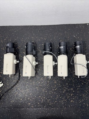 Lot Of 5 RAINBOW ECL3824 ECL-3824 1/3'' Color CCTV CCD Security Camera