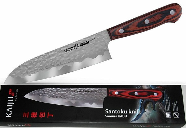 Samura Santoku Kochmesser Aus Der Kaiju Serie Neu/Ovp-image