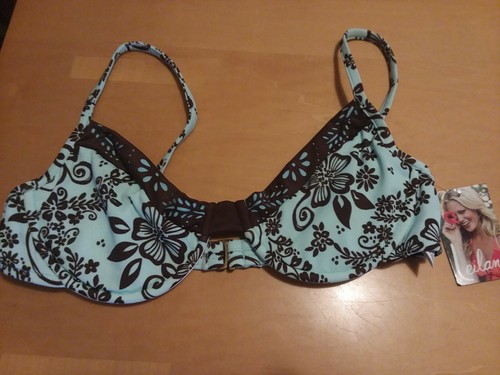 NWT Size 8 Leilani Quicksilver 762253 Bali Bra Bikini Swim Swimsuit Top $86 A2 - Picture 7 of 7