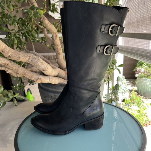 born buckle boots