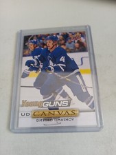 2019-20 DMYTRO TIMASHOV UD CANVAS YOUNG GUNS ROOKIE CARD.  TORONTO MAPLE LEAFS.