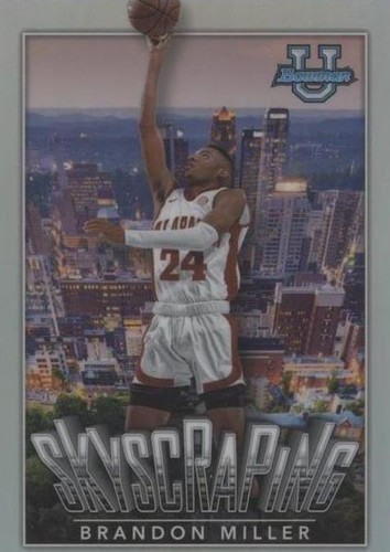 2022-23 Bowman University 1st Chrome Brandon Miller Auto /199 Ray 