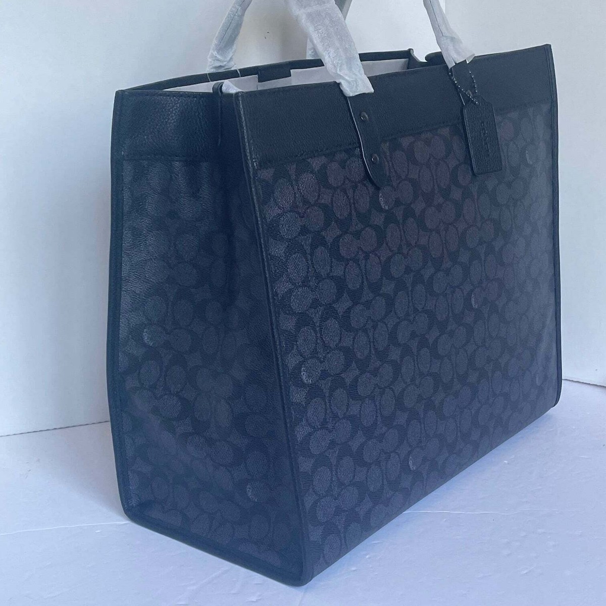 COACH ブラック トートバッグ コーチ COACH バッグ （ブラック） -ファッション通販 FASHION