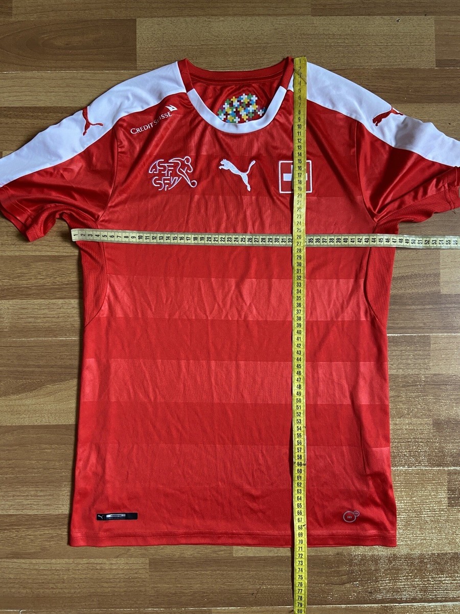 SWITZERLAND 2016 2017 HOME FOOTBALL SHIRT SOCCER JERSEY PUMA
