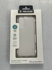 Pelican Adventurer  Case  Dual Layer Slim for Samsung Galaxy S20 5G - Clear